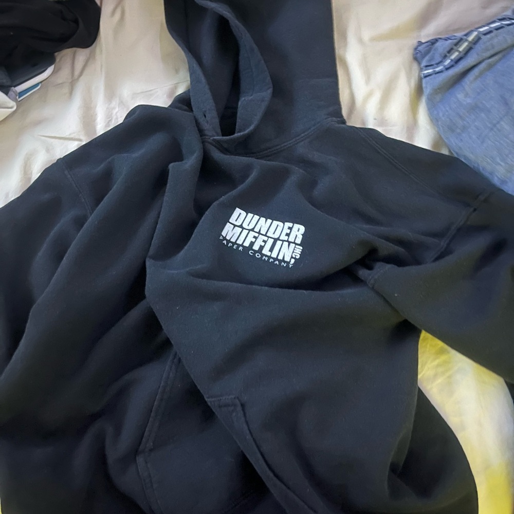 Dunder Mifflin navy blue hoodie